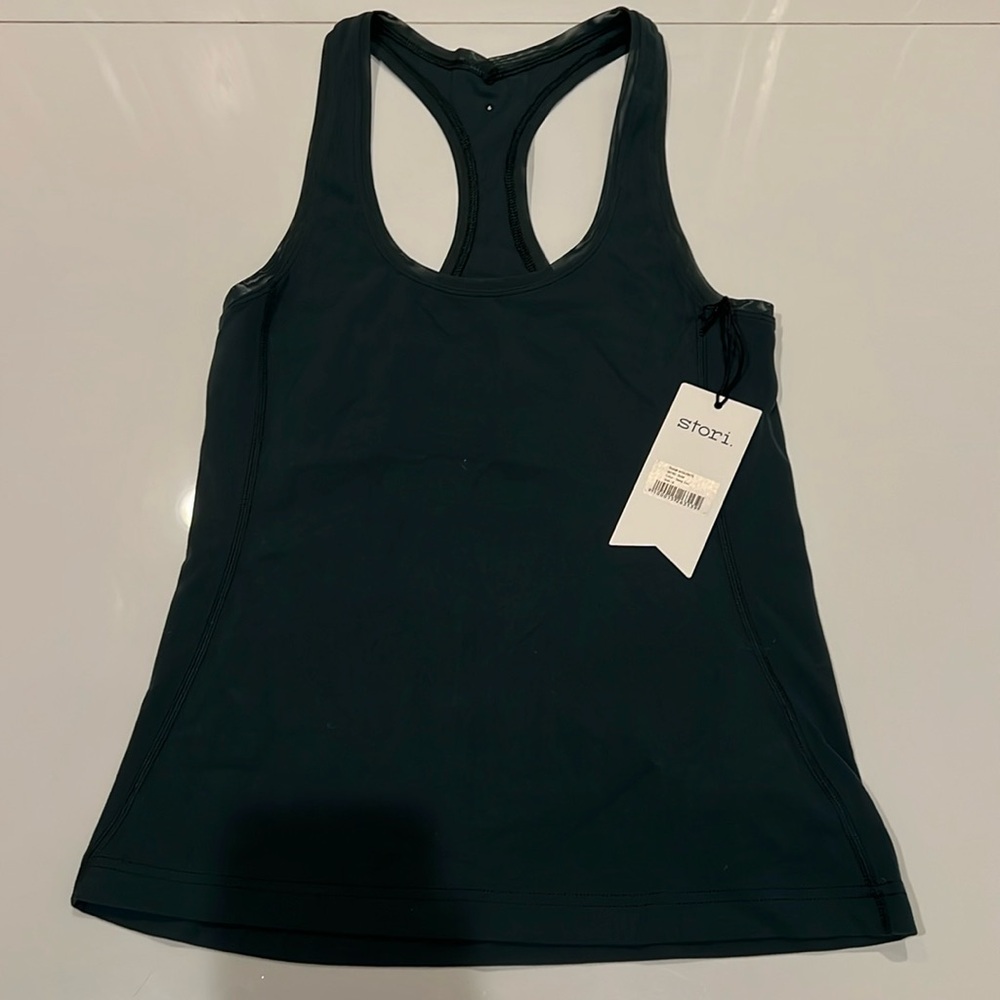 NWT Deep Green Stori Intro Tank Size 6